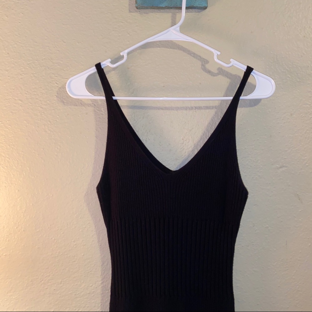 Knee Length Black Dress